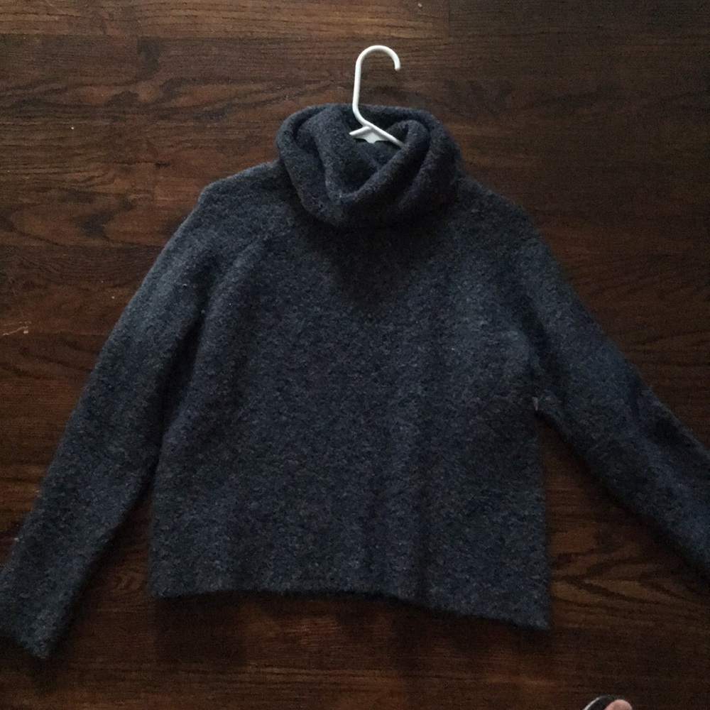 Madewell Brand cropped Wide turtle neck sweater